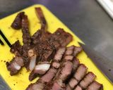鹹豬肉佐青椒炒紅蘿蔔便當的食譜步驟4照片