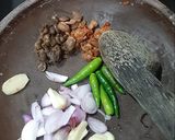 Foto langkah ke 3 dari resep 4. Tauco kacang panjang dan udang.