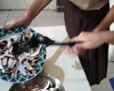 A picture of step 4 of Carbonara Fettuccine.