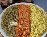 صورة لخطوة 3 من وصفة الرز الملون لون وطعم حكايه