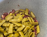 Foto del paso 6 de la receta: Judías verdes salteadas con patata y jamón