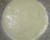 Foto langkah ke 6 dari resep Pandan Biji Wijen Hitam Sourdough Bread.