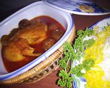 عکس مرحله 5 از دستور مرغ مجلسی با آلو