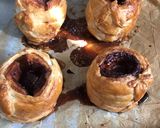 Foto del paso 7 de la receta: Manzanas de hojaldre con chocolate🍎