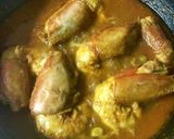 A picture of step 4 of Chingri Macher Malai Curry and doodh pulao.