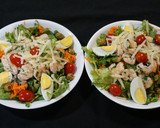 Foto del paso 4 de la receta: Bol de ensalada con camarones al ajillo