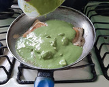 Foto del paso 12 de la receta: Raviolis en salsa de espinacas