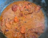 A picture of step 6 of Rocket sundried tomato rigatoni.