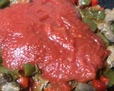 Foto del paso 7 de la receta: Hígado de ternera con verduras y tomate