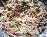 A picture of step 4 of Vermicelli Upma.