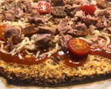 Foto del paso 6 de la receta: Pizza de base de coliflor con Lékué y Mambo, receta fácil 😍