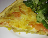 Foto del paso 6 de la receta: Quiche de puerro y salmón ahumado