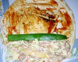 A picture of step 4 of Beef shawarma.