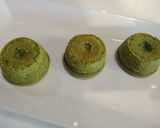 Hình bước làm 5 của món Matcha choco fondant