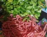 A picture of step 1 of Vegetable macroni samosa.