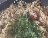 Une image de l'étape 5 de Riz à l’espagnol, pleurotes et jambon au safran.