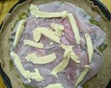 Foto del paso 4 de la receta: Tarta integral de pencas jamón y queso 🧀