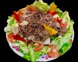 Hình bước làm 3 của món Salad Bò Xào