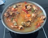 A picture of step 6 of Paella Rice with Rabbit.
