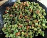 A picture of step 18 of Tawa Bhindi.