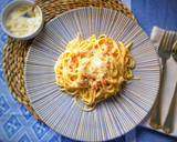Foto del paso 8 de la receta: Spaghetti carbonara (receta rápida)