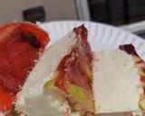 A picture of step 8 of Strawberry Mouse Cake.