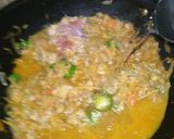 A picture of step 3 of Pishawri dum qeema.