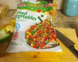 A picture of step 1 of Tin fish and bow pasta.
