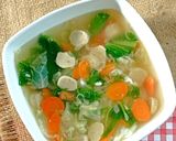 Foto langkah ke 3 dari resep Sop Sayur dan Bakso.