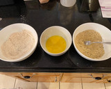 A picture of step 3 of Eggplant Parmesan.