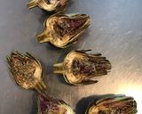 Une image de l'étape 5 de Artichauts violets gratinés au pecorino.
