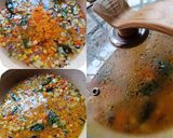 A picture of step 2 of Batata Poha.