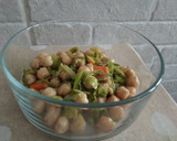 Foto del paso 3 de la receta: Garbanzos con verduras o jamón