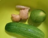 Foto langkah ke 1 dari resep Minuman mentimun untuk diet.