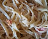Foto del paso 8 de la receta: Tagliatelle alla Carbonara - Tallarines a la Carbonara