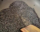 A picture of step 1 of Black Sesame Coconut Chikki.