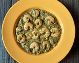 A picture of step 8 of Garlic Prawns in Green Masala.