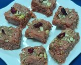A picture of step 7 of Coconut Gulkand Burfi.