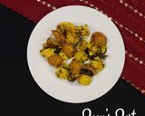 A picture of step 3 of Coconut Milk Aloo Masala.
