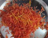 A picture of step 3 of Carrot Rajgira Raita.