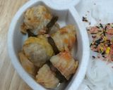 Hình bước làm 3 của món Bắp cải cuộn thịt