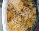 A picture of step 8 of Sindhi Biryani.