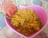 A picture of step 3 of Egg bhurji.