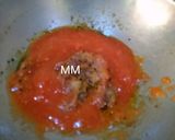 A picture of step 5 of Bhindi/Okra Gravy Masala.