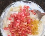 A picture of step 3 of Side dish recepies Apple banana Raita Corn salad Healthy.