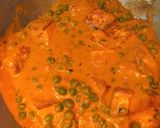 A picture of step 9 of Shahi Matar Paneer.