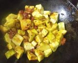 A picture of step 2 of Khata Mitha Petha.