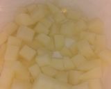 A picture of step 1 of Pork Sausage with Potato, Cherry Tomatoes, and Cheese Sandwich.