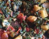 हरे प्याज़ की सब्जी (Hare Pyaz ki sabzi recipe in Hindi) रेसिपी चरण 5 फोटो