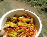 Foto langkah ke 8 dari resep Balado tongkol dan terong pedas.